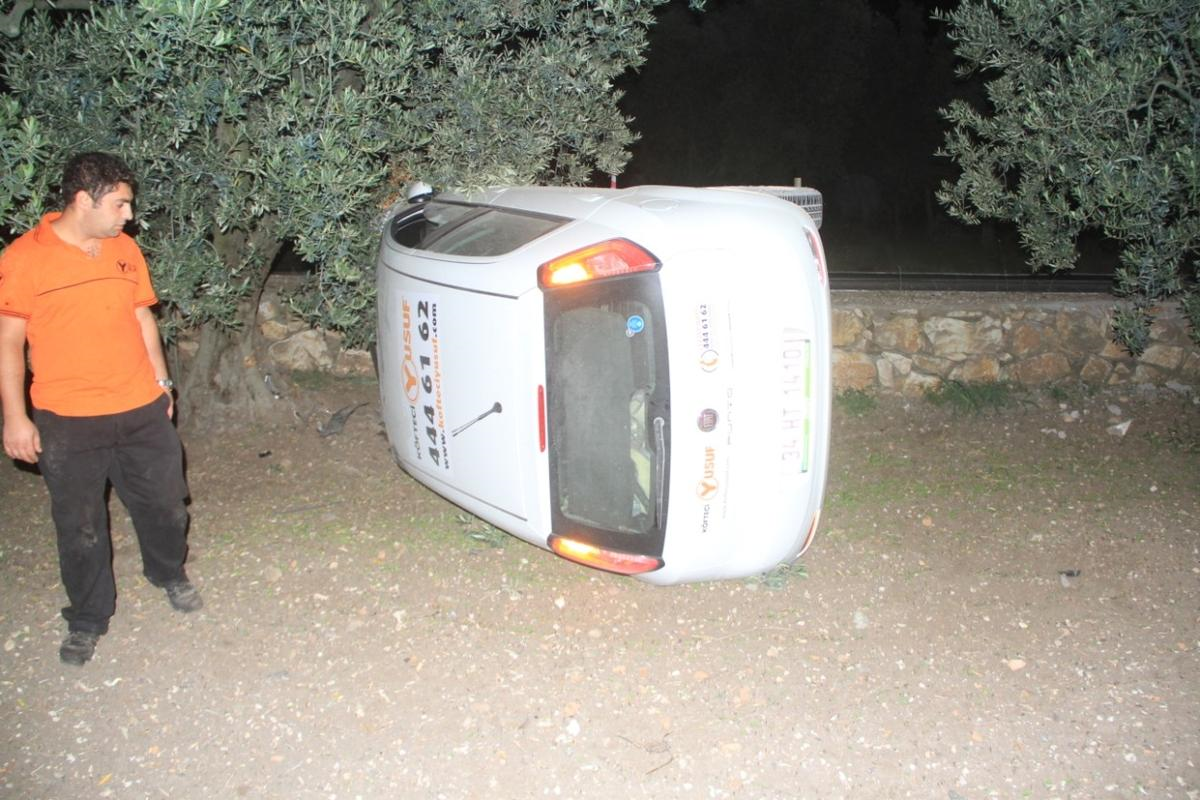 Orhangazi\'de Trafik Kazası: 1 Yaralı