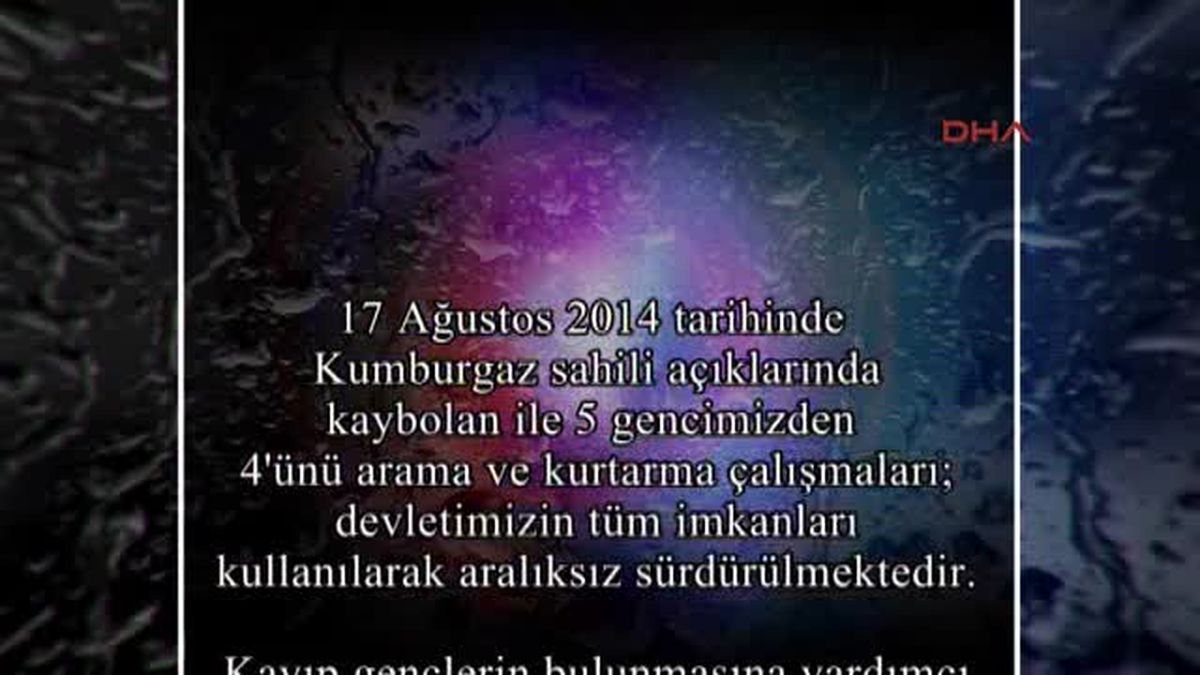 Kaybolan Gençlere Videolu Arama Anonsu