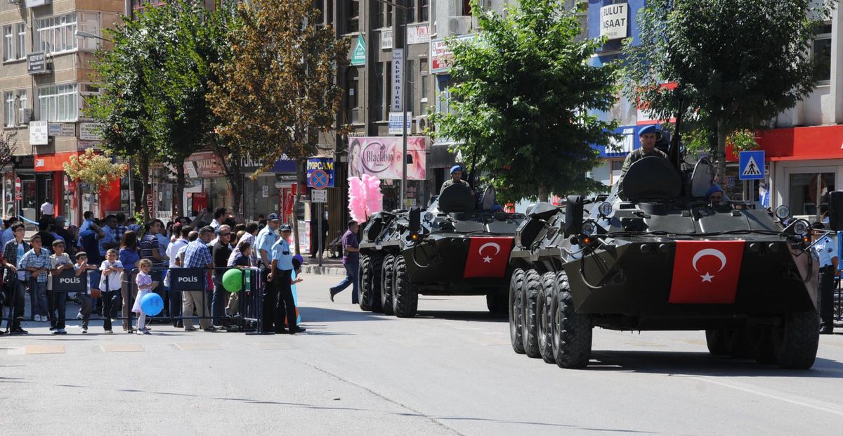 İzmir\'de 30 Ağustos Zafer Bayramı Töreni