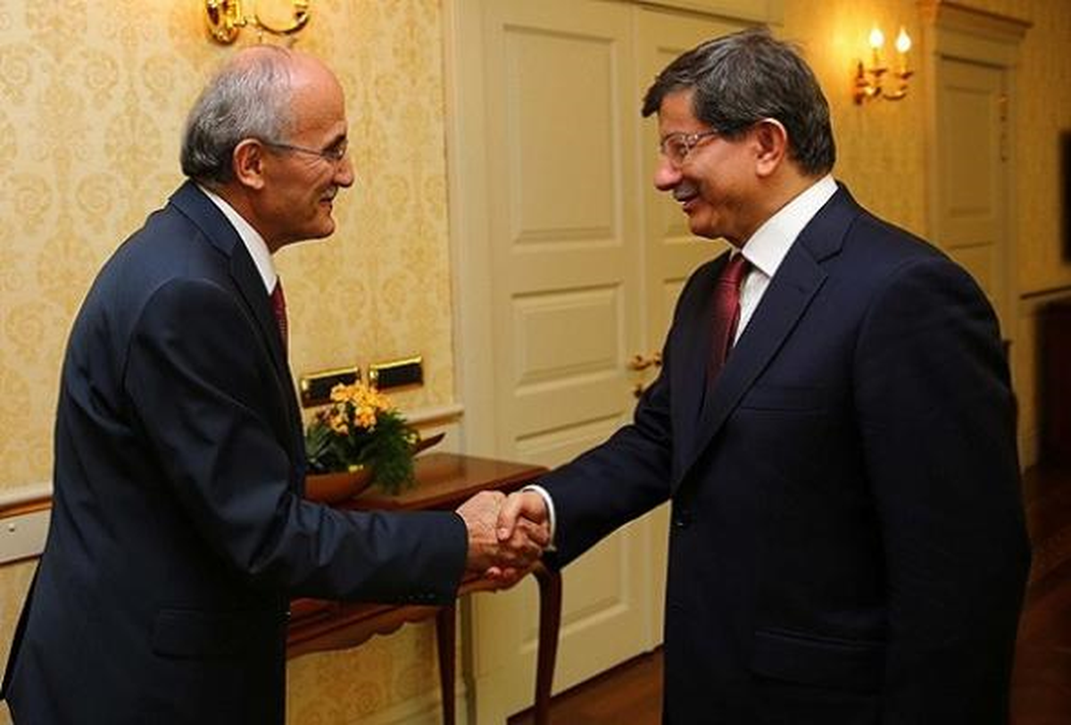 Başbakan Davutoğlu, Yargıtay Başkanı Ali Alkan\'ı Kabul Etti