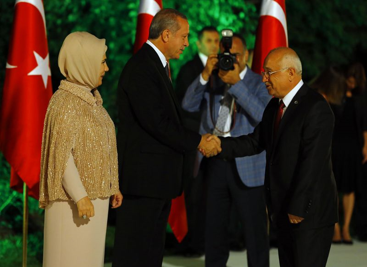 Cumhurbaşkanı Erdoğan\'ın İlk 30 Ağustos Resepsiyonunda Muhalefet Yok