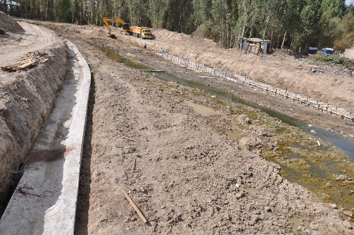 Muş Körsu Deresi Islah Ediliyor