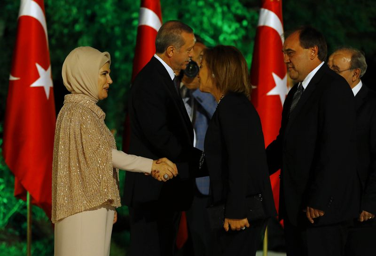 Köşk\'te İlk Resepsiyon