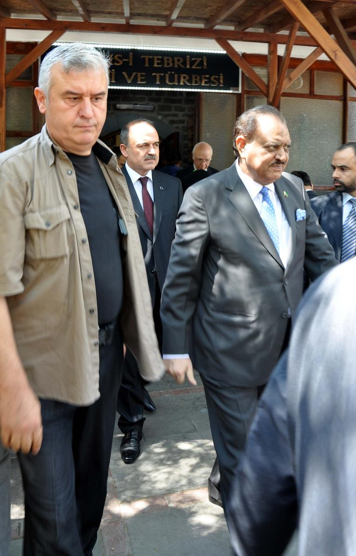 Pakistan Cumhurbaşkanı Hüseyin Konya\'da