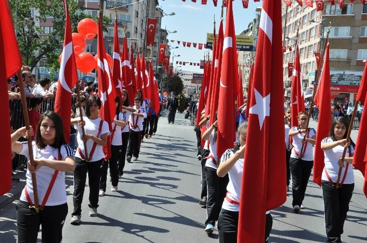 Sivas\'ta 30 Ağustos Zafer Bayramı Coşkusu