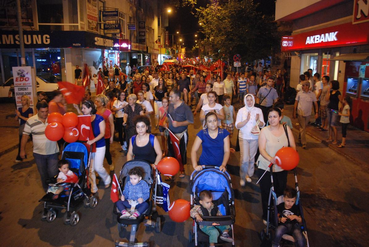 Edremit\'te 30 Ağustos Zafer Bayramı Coşkusu