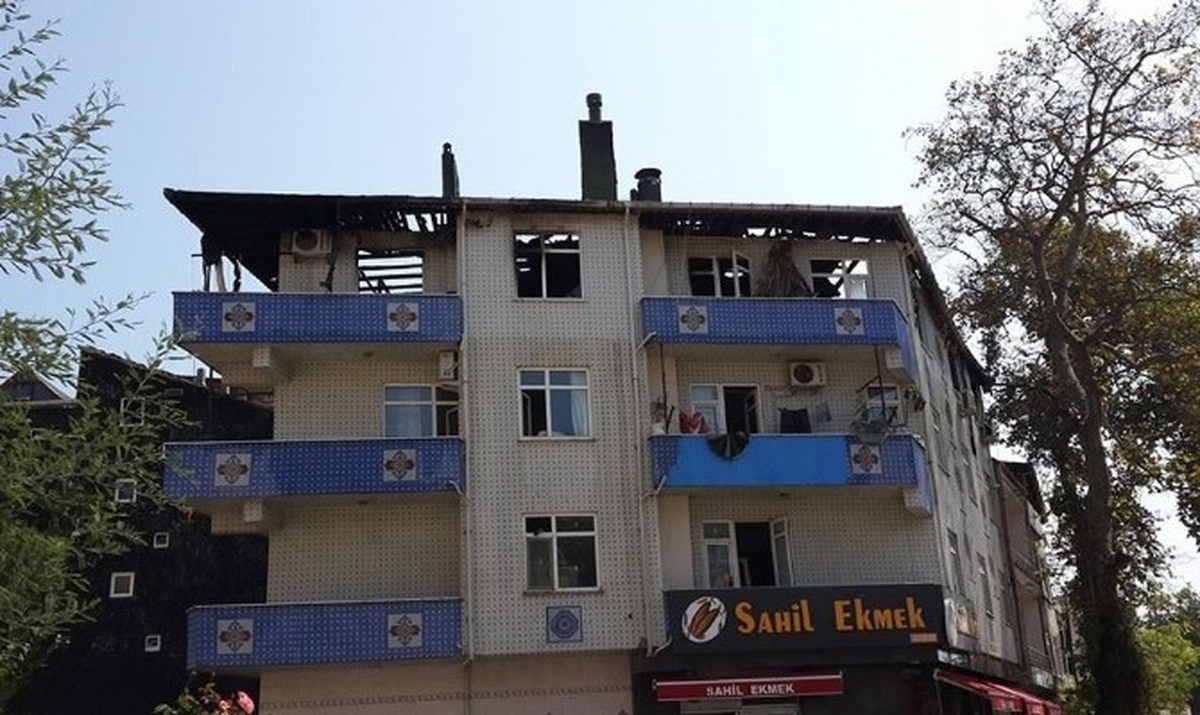 Akçakoca\'da Ev Yangını Korkuttu