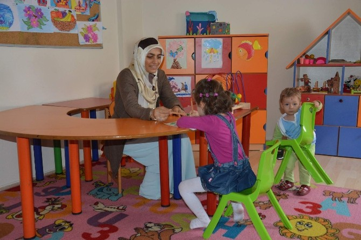 Atanamayınca Kreş Açtı