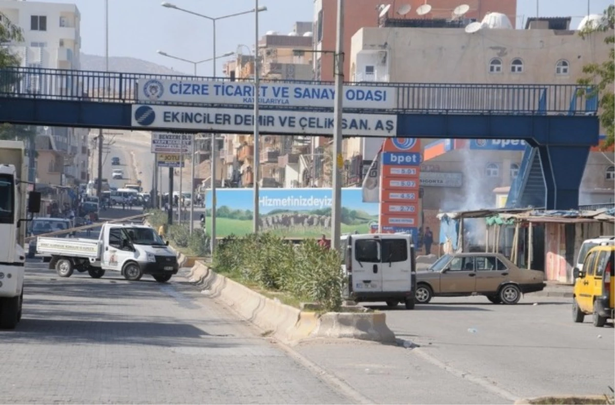 Cizre\'de İzinsiz Gösteriye Polis Müdahalesi