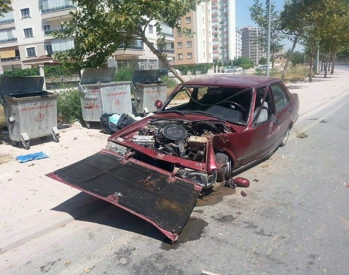 Ehliyetsiz Genç Sürücü Ölümden Döndü