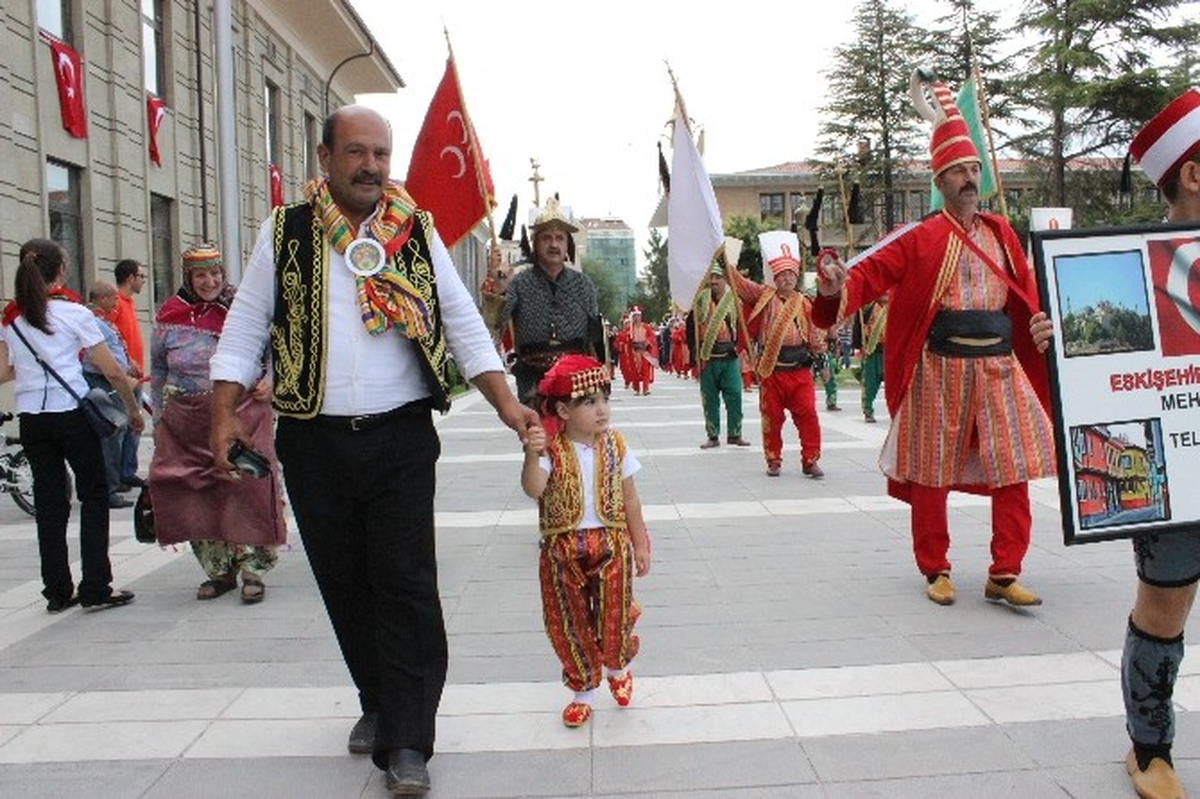 Eskişehir\'de Geleneksel Yörük Yürüyüşü