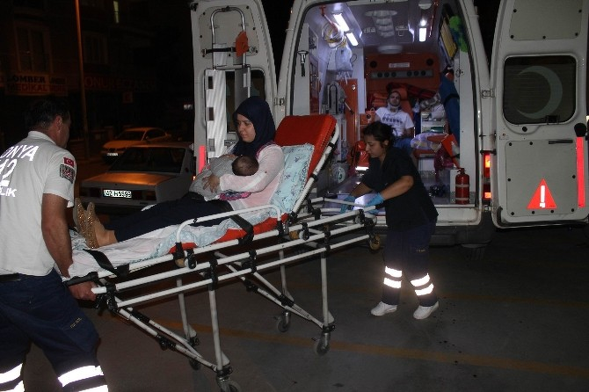 Hüyük\'te Trafik Kazası: 6 Yaralı