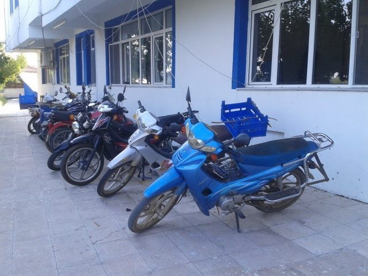 Plakasız Motosikletler Toplanıyor