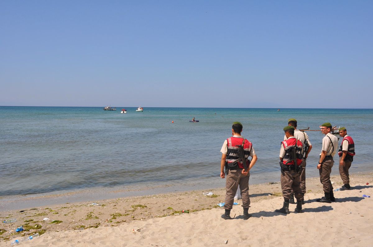 Tekirdağ\'da Denize Giren Kişinin Kaybolması