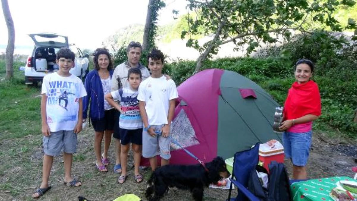 Termik Santrale Karşı Çadırlı Kamp