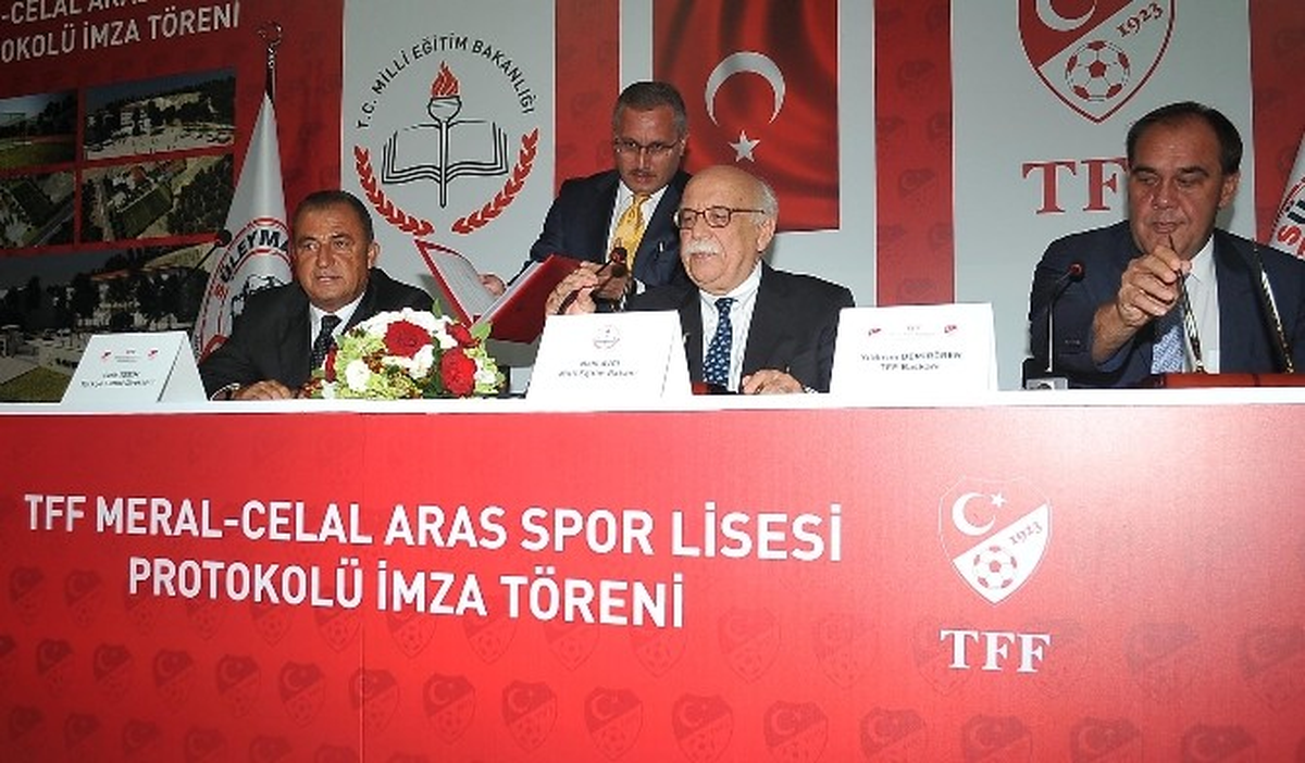 Tff-Meb Meral-Celal Aras Spor Lisesi\'nin Protokolü İmzalandı