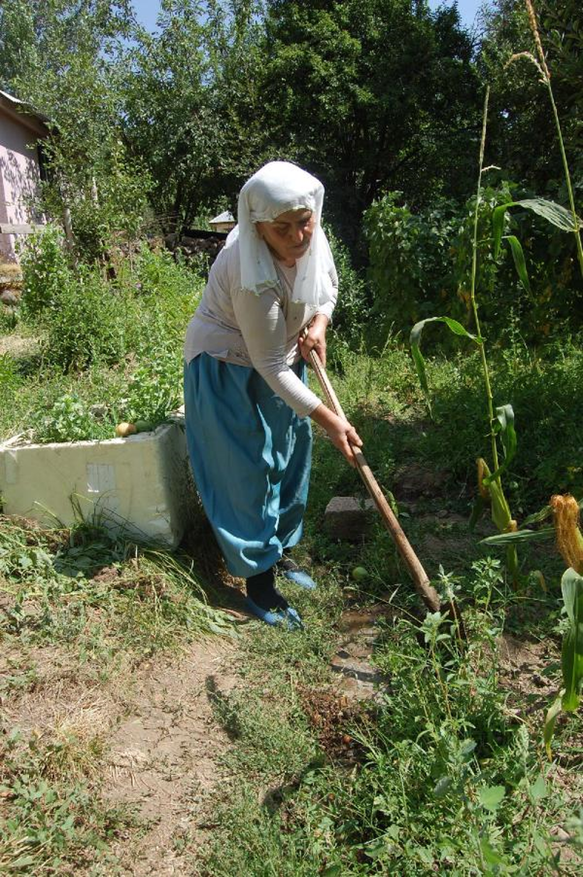 Toprak Ana\' Bahçeden Besleniyor