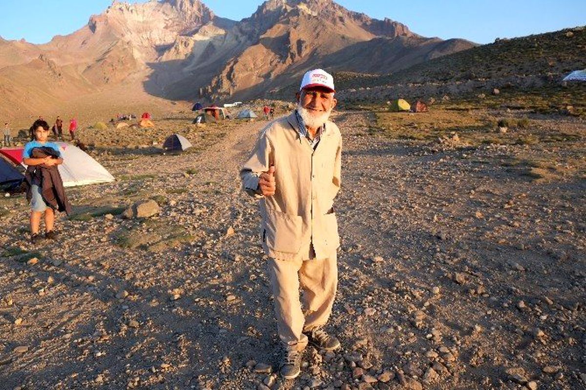 78 Yaşında Erciyes\'e Tırmandı