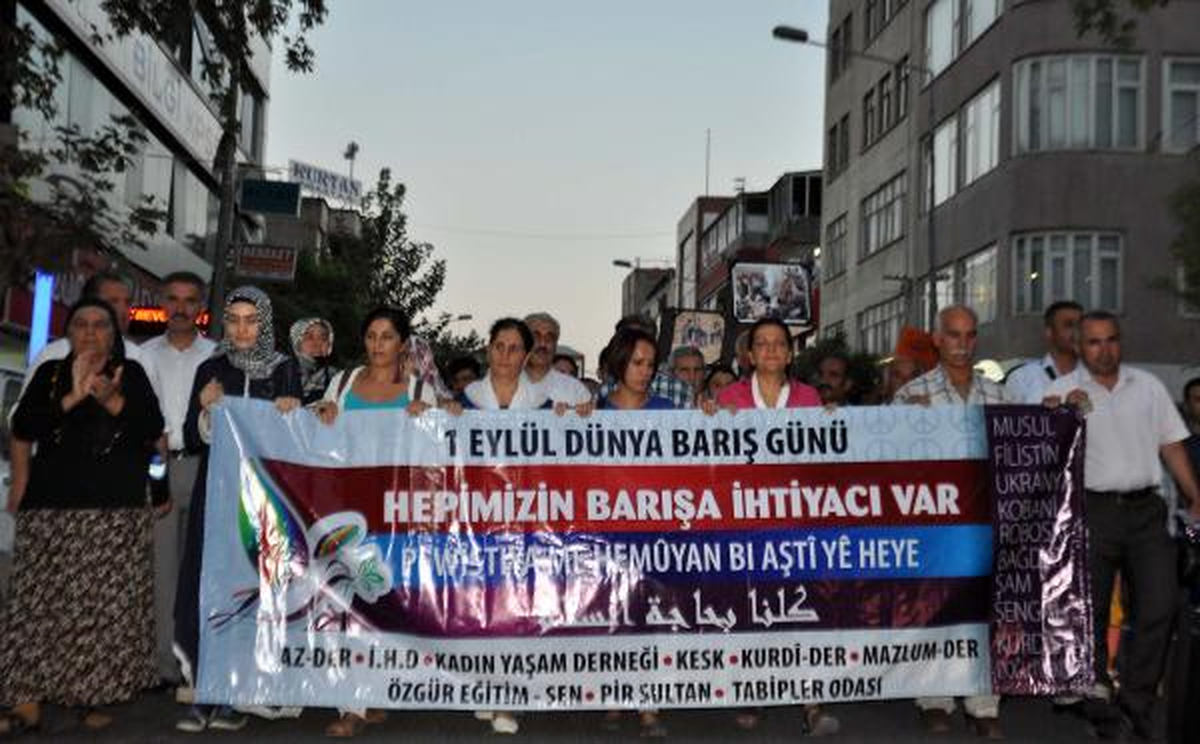 Adıyaman\'da 1 Eylül Dünya Barış Günü Kutlaması