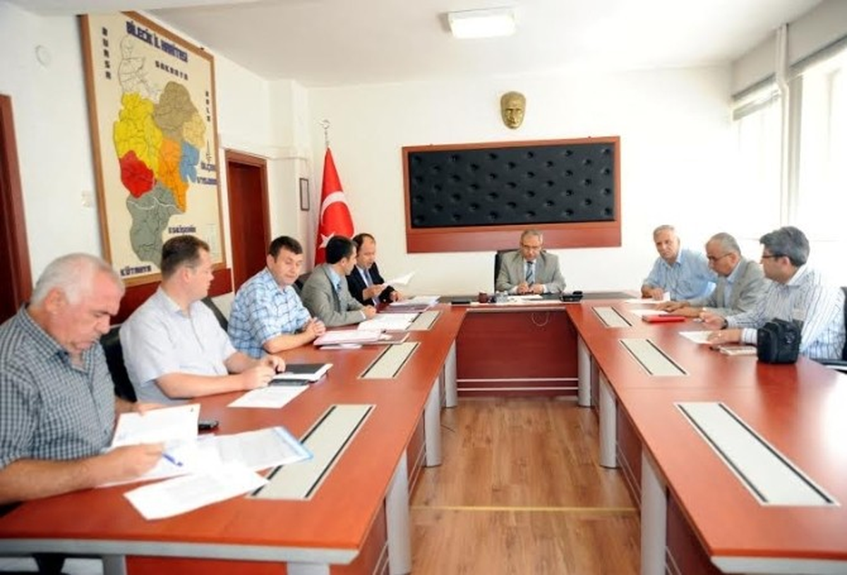 Bilecik\'te İl Encümeni Toplantısı Yapıldı
