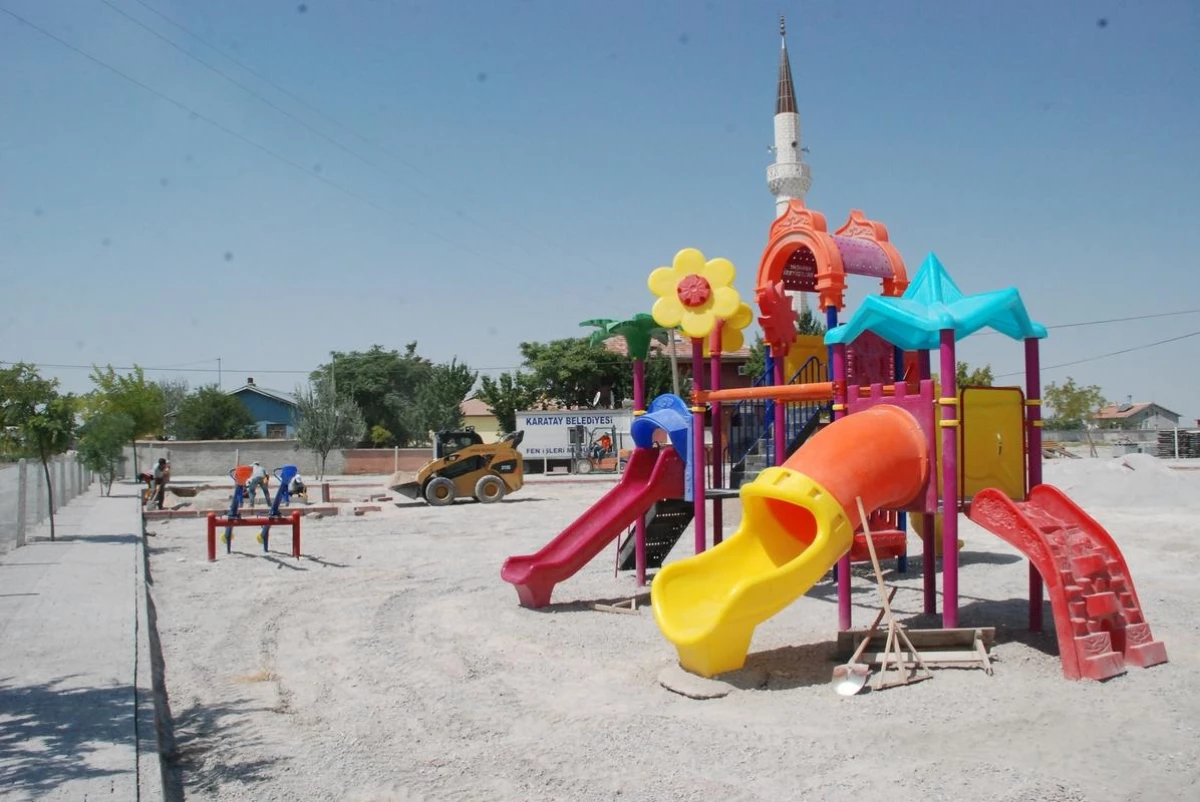 Karatay Belediyesi Çocuk Parkı Sayısını 40\'a Çıkardı