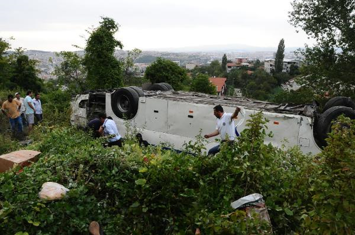 Kazaların Olduğu Uludağ Bağlantı Yoluna İnceleme