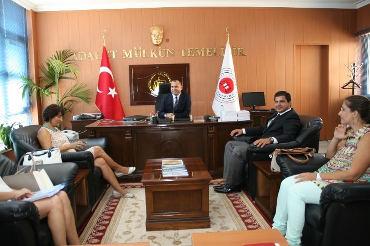 Marmarisli Avukatlar Başsavcı Demirel\'i Ziyaret Etti