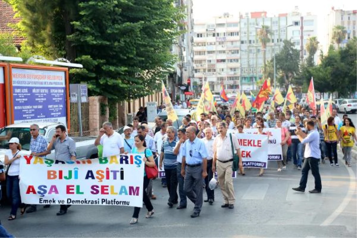 Mersin\'de Barış Günü Kutlandı