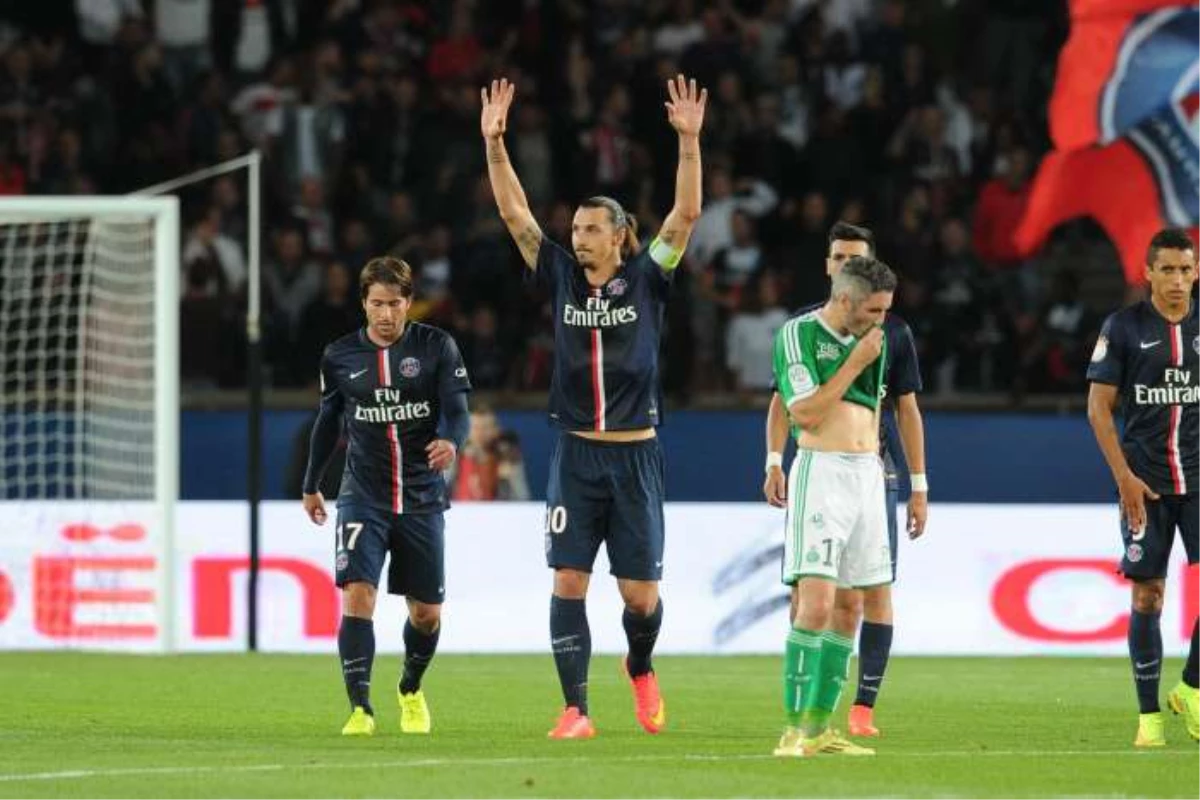 Psg\'de Ibrahimovic Farkı: 5-0