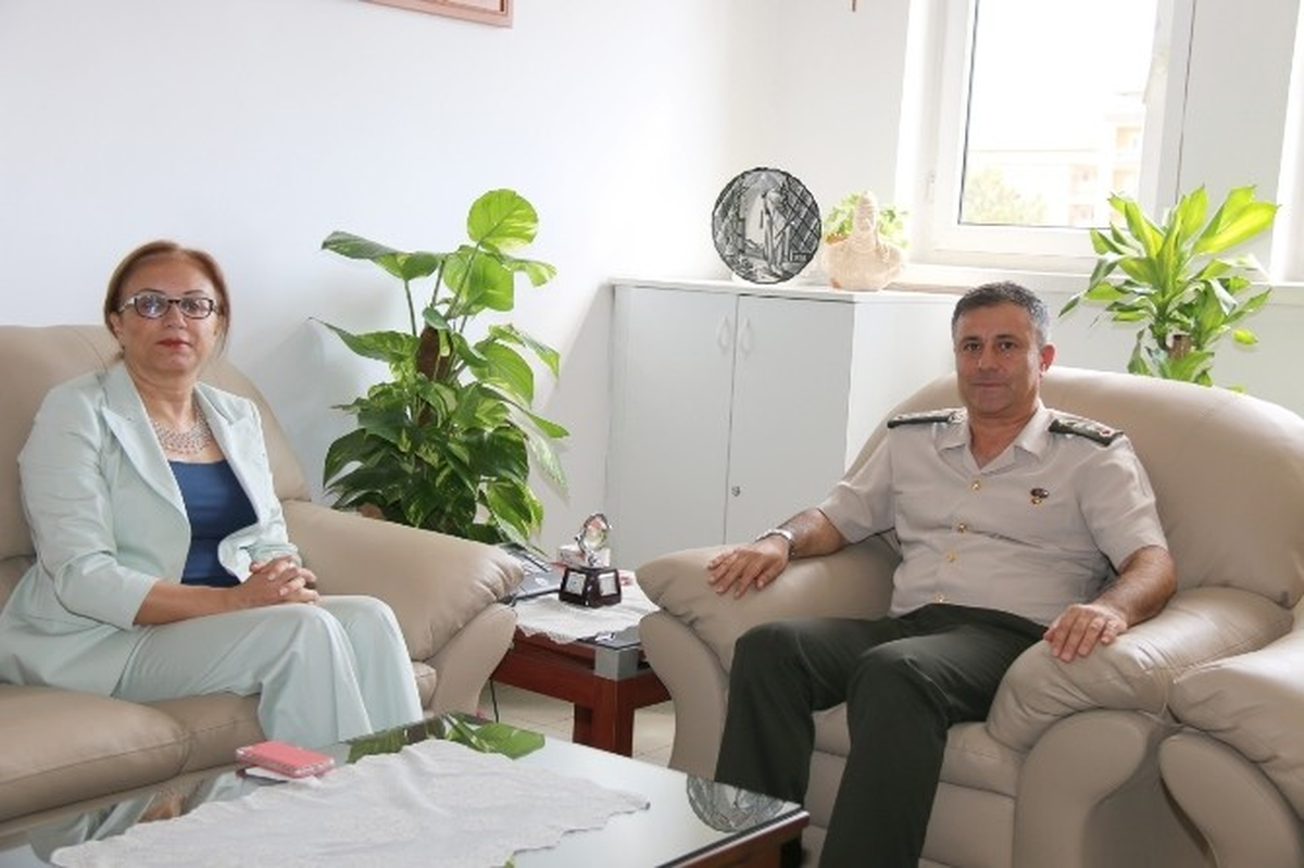 Rektör Kılıç\'tan Garnizon Komutanı Alkaya\'ya Ziyaret