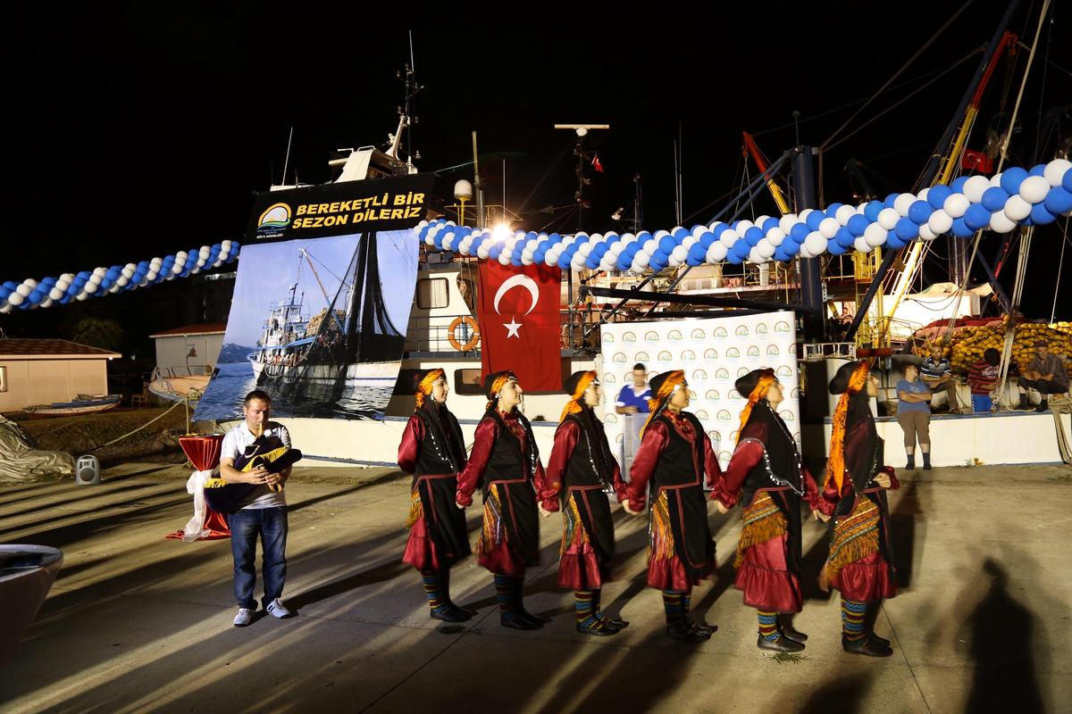 Rize\'de Balık Avı Sezonu Törenle Açıldı
