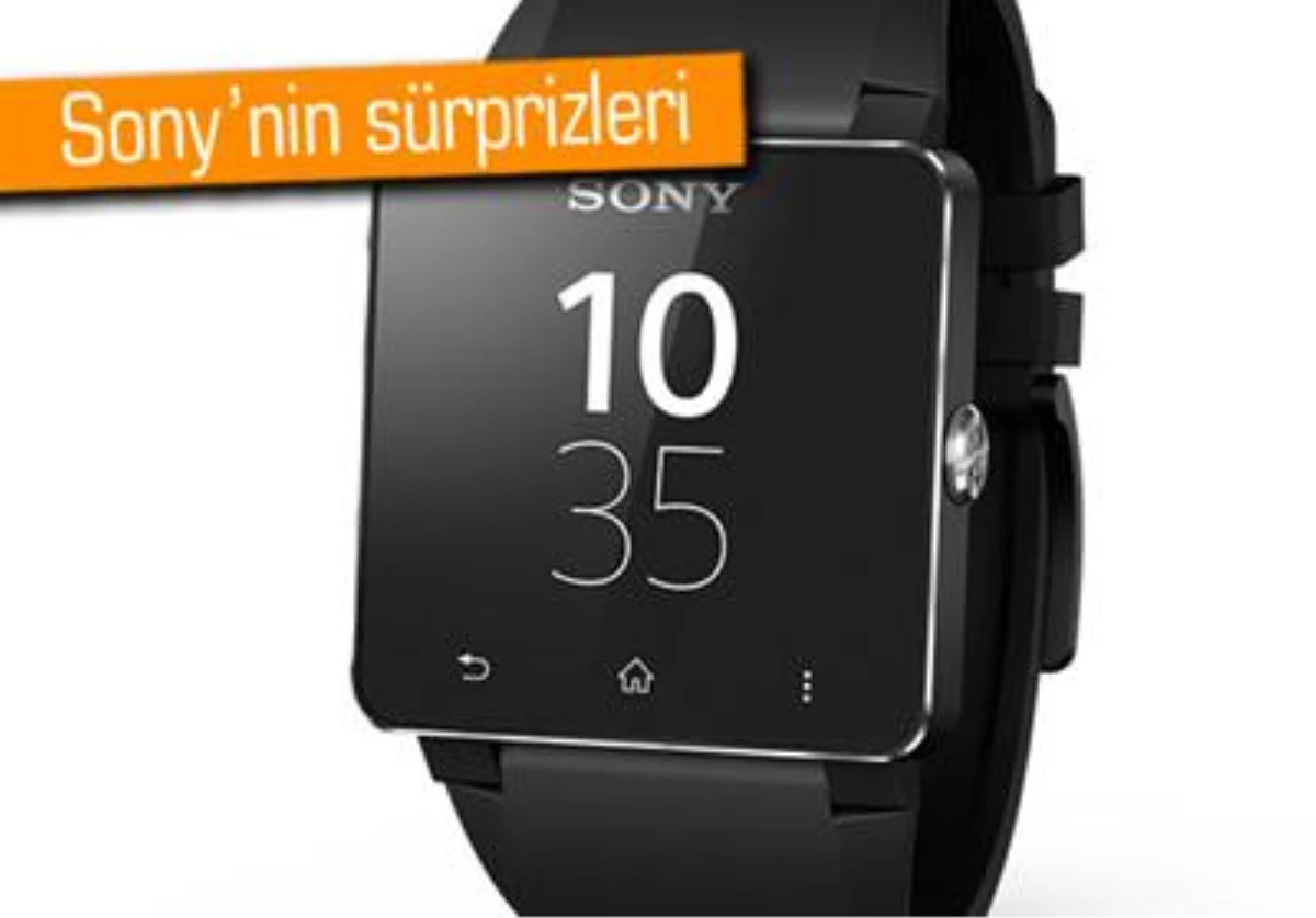 Sony Smartwatch 3\'le Birlikte Akıllı Bileklik de Yolda