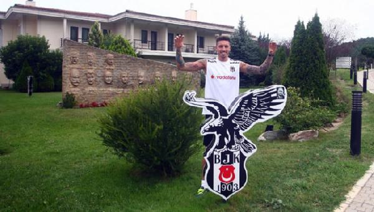 Sosa, Beşiktaş\'ın Tesislerini Gezdi
