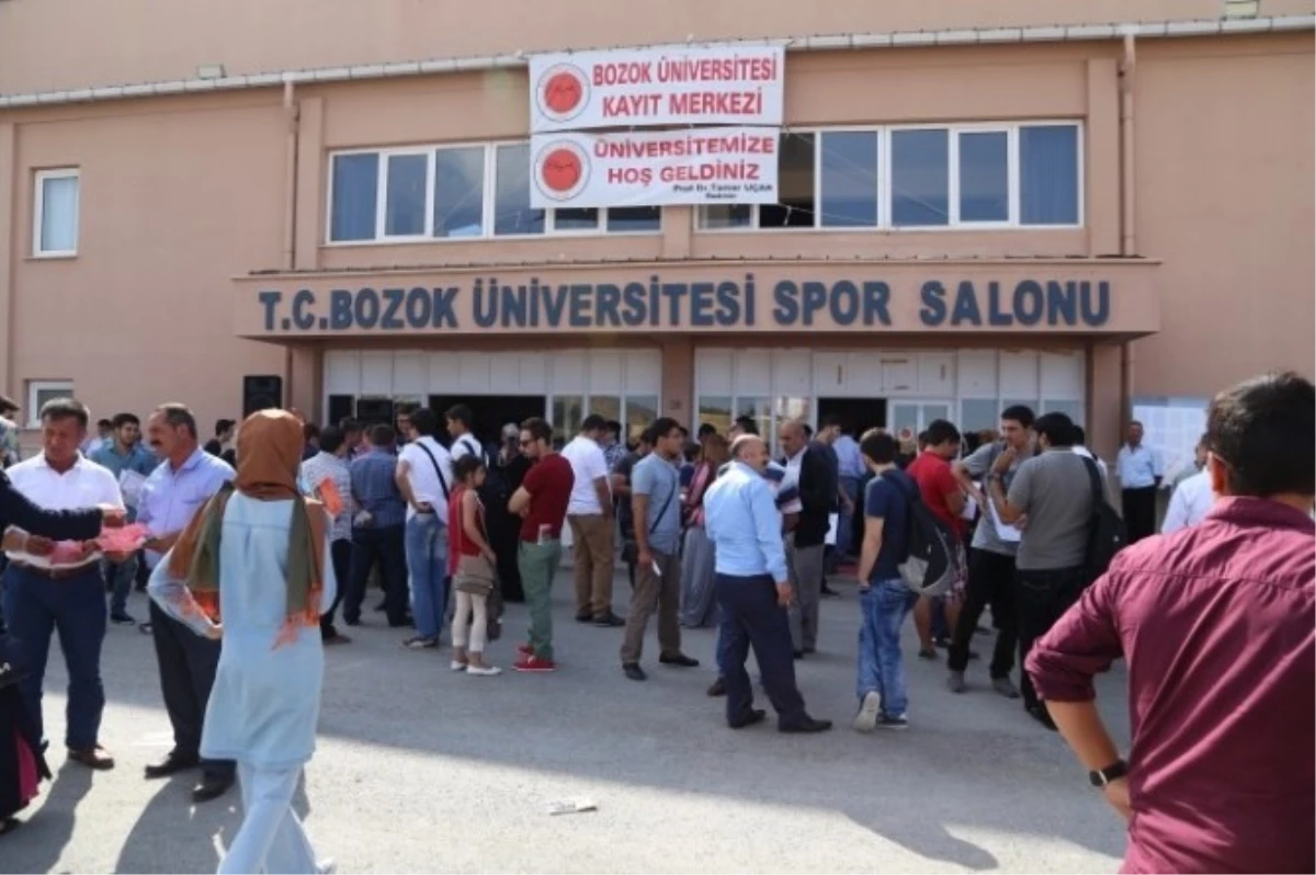 Yozgat Bozok Üniversitesi\'nde Kayıtlar Başladı