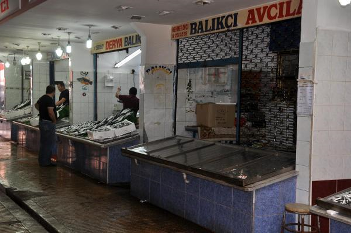 Zonguldak\'ta Balık Tezgahları Boş Kaldı
