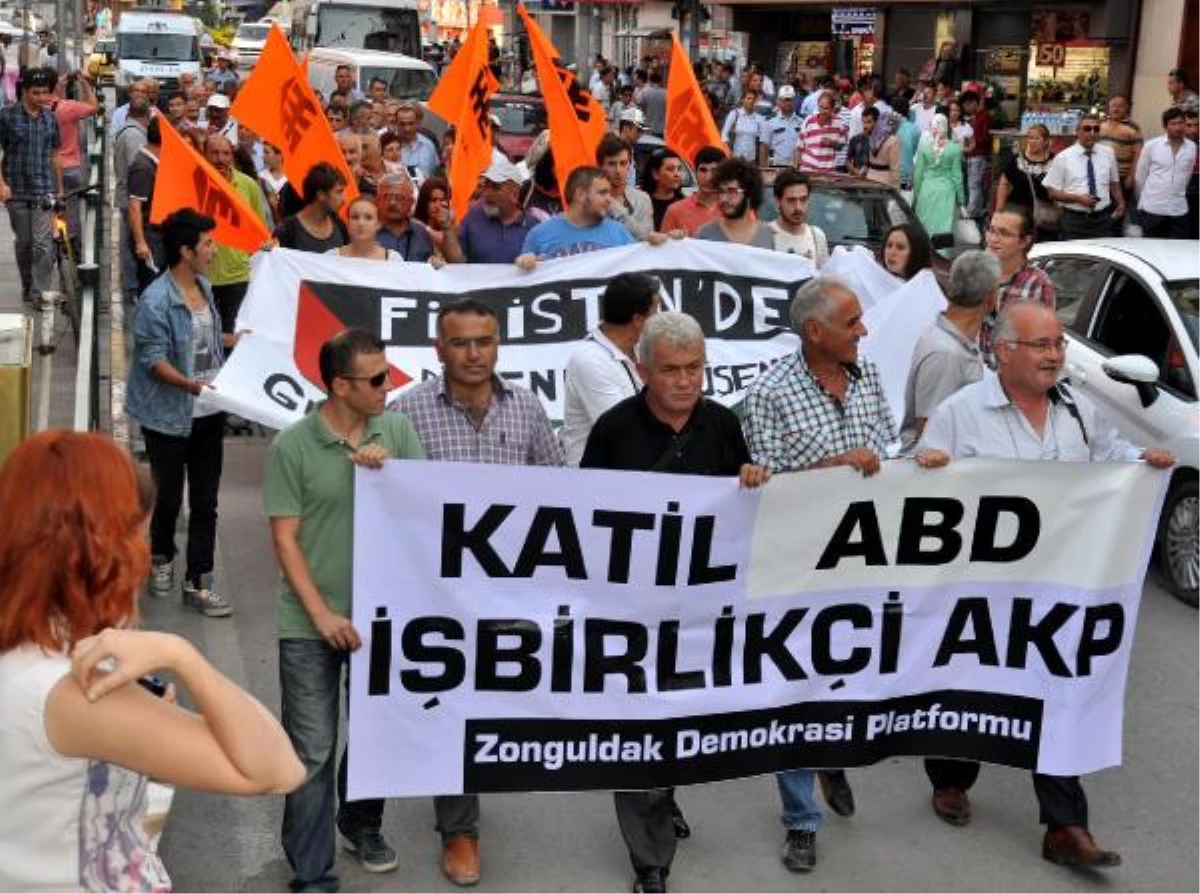Zonguldak\'ta Dünya Barış Günü Yürüyüşü