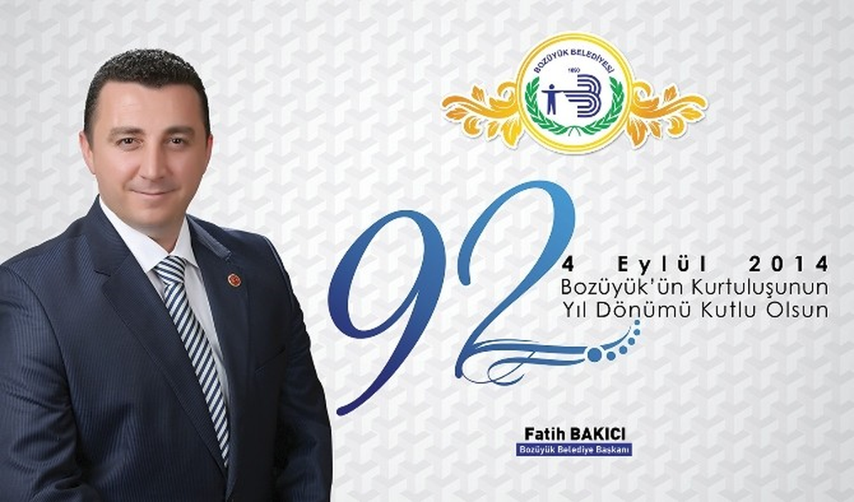 Başkan Bakıcı\'dan 4 Eylül Mesajı