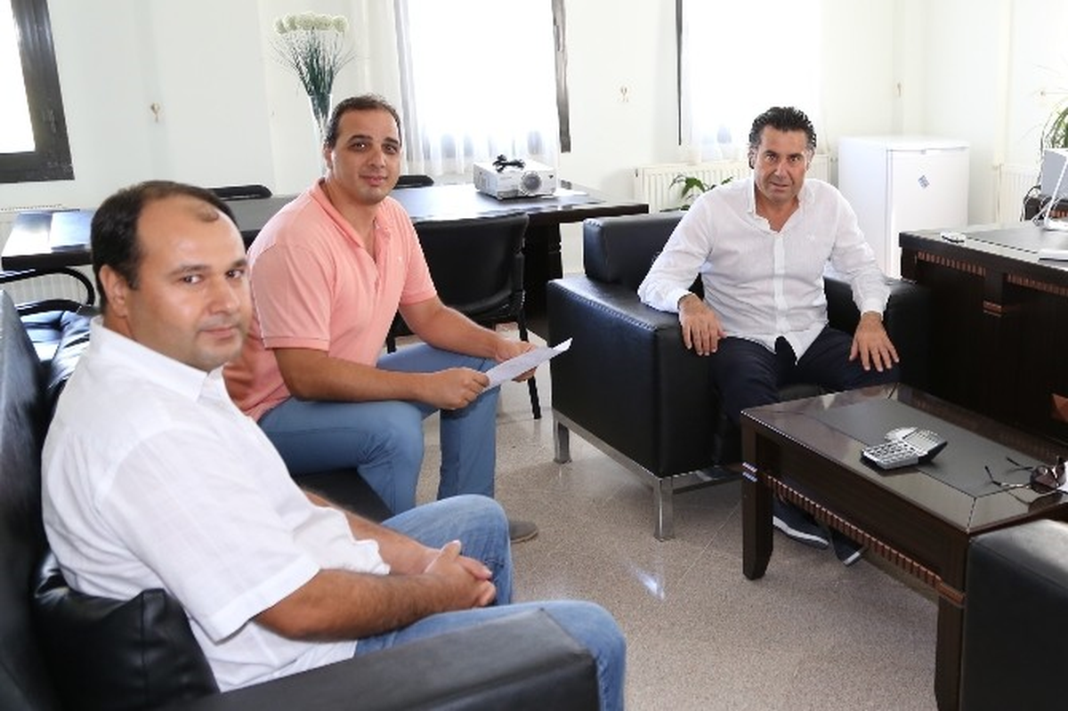 Başkan Kocadon, Fen İşleri Müdürü ile Toplantı Yaptı