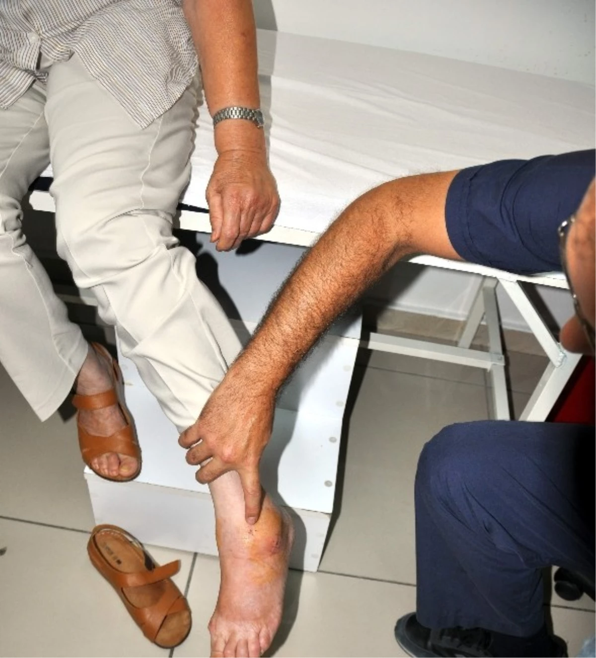 Bolu\'da İl Kez Ayak Bileği Artroskopisi Operasyonu Yapıldı
