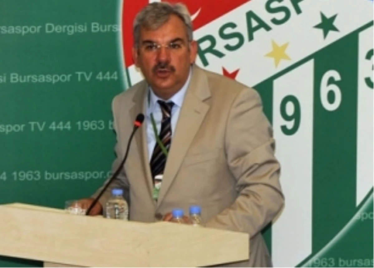 Bursaspor Kulübü Recep Bölükbaşı: Herkes Aynı Gemide