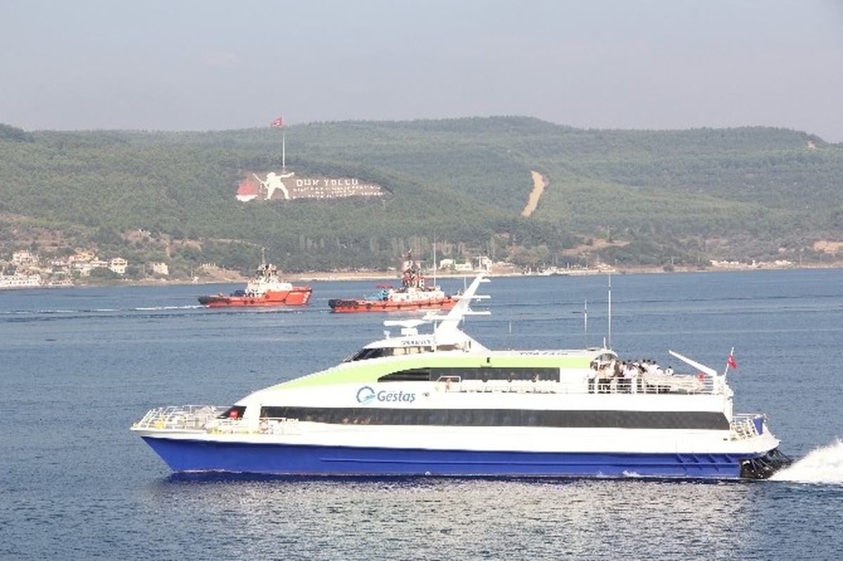 Conkbayırı Deniz Otobüsü Yeniden Sefere Başladı