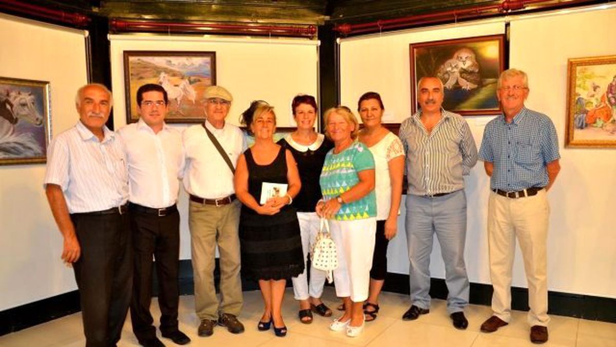 Ressam Çolakoğlu, Aydın\'da Kişisel Sergisini Açtı