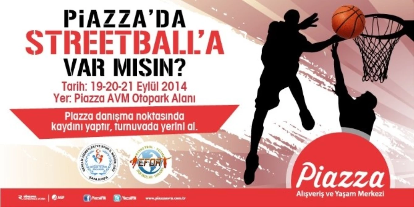 Şanlıurfa Piazza\'da Streetball Turnuvası