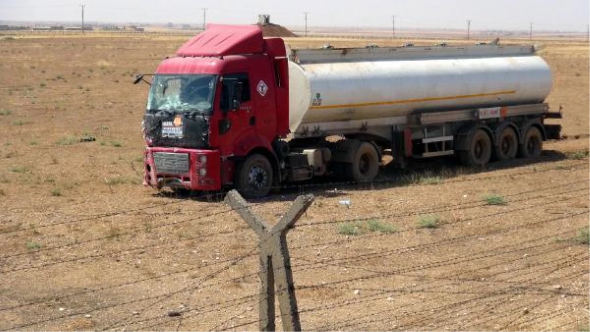 Şoförü Uyuyan Mazot Yüklü Tanker, Mayınlı Alana Girdi