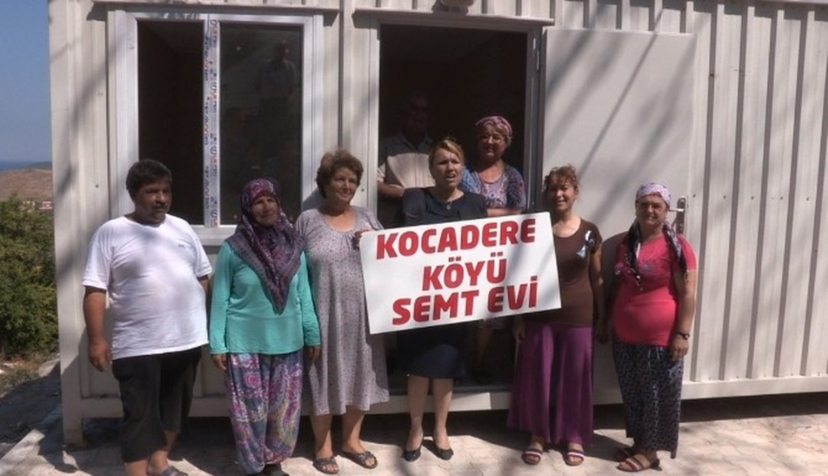 Urla Kocadere Köyü Semt Evi\'ne Kavuştu