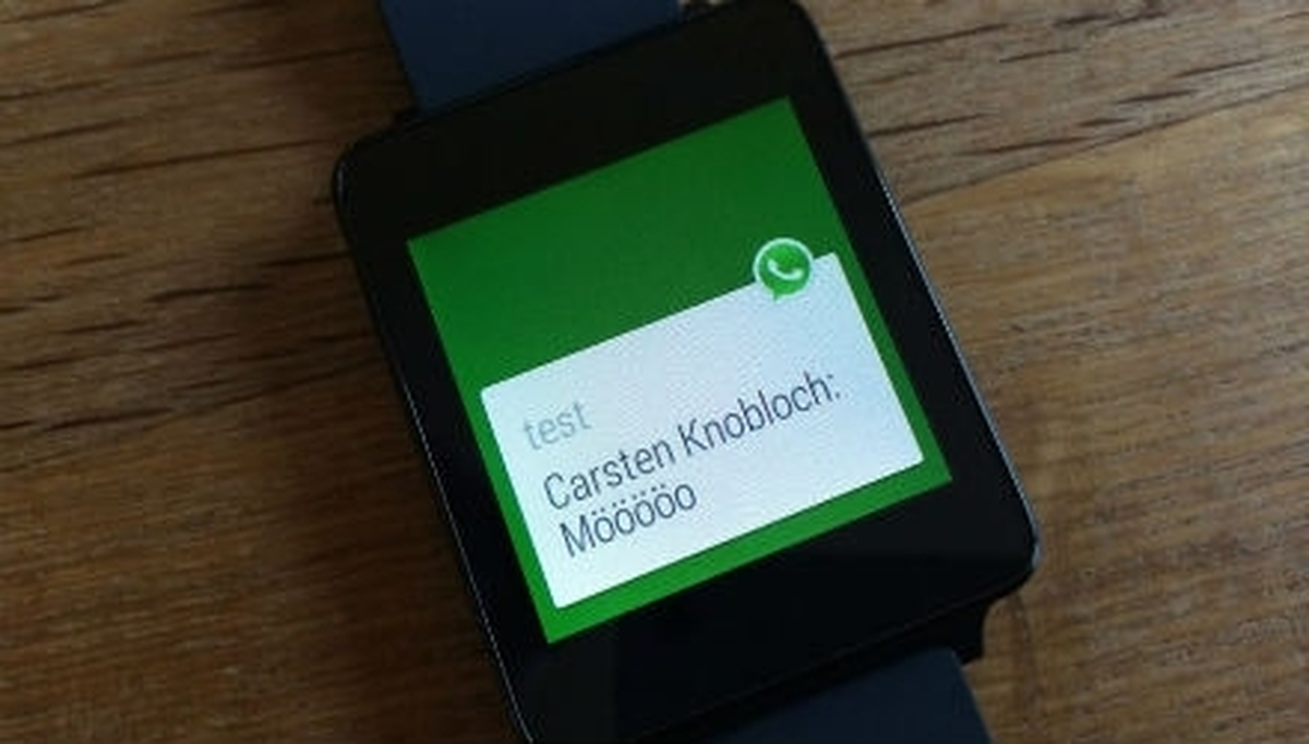 Whatsapp, Android Wear İçin Artık İndirilebilir