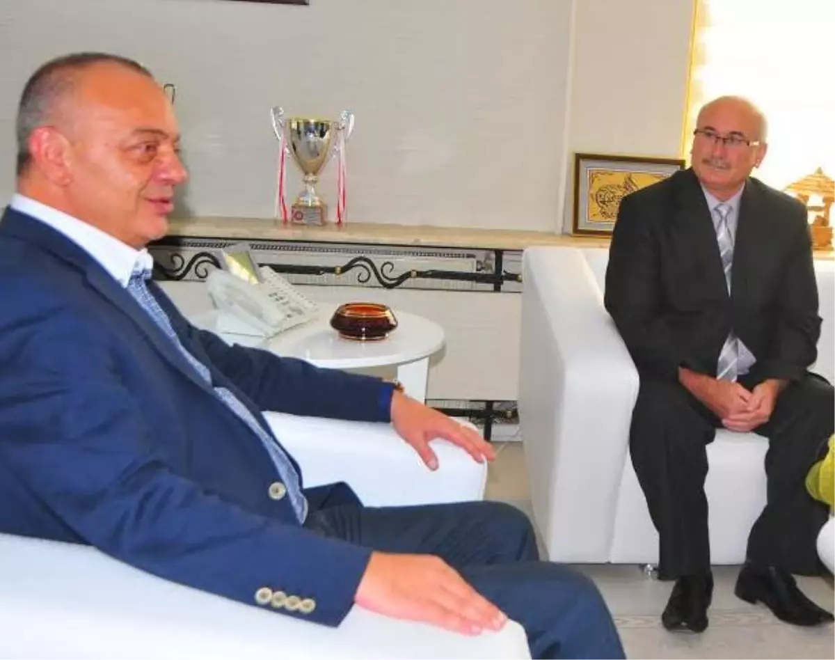 Zabıtadan Başkan Ergün'e Ziyaret