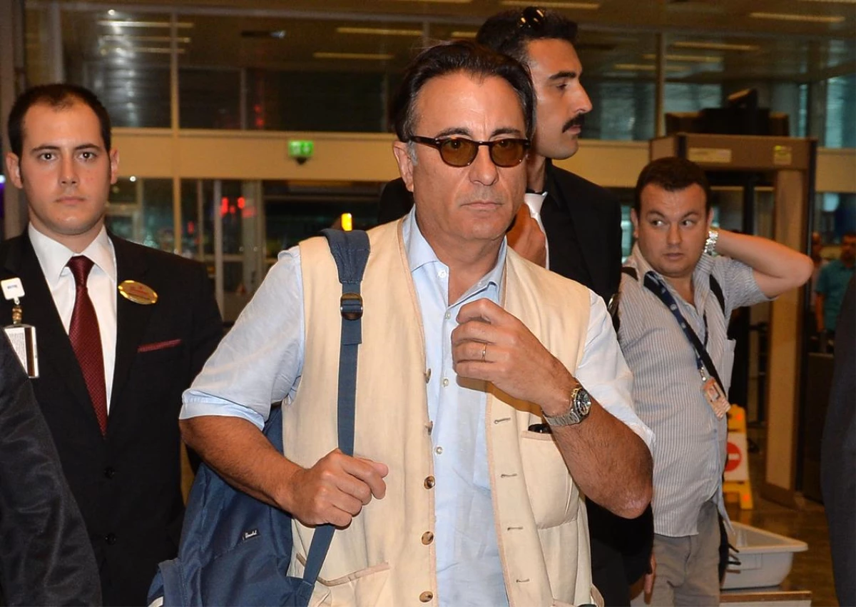 ABD\'li Aktör Andy Garcia, İstanbul\'a Geldi