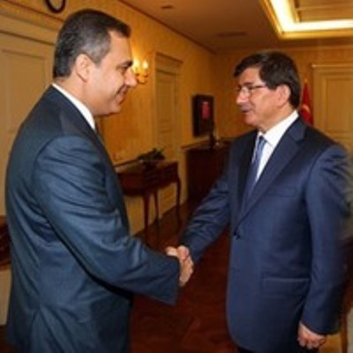 Başbakan Davutoğlu, MİT Müsteşarı Fidan\'ı Kabul Etti