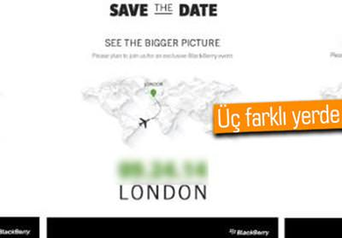 Blackberry Passport\'un Lansman Tarihi Belli Oldu
